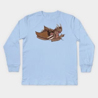 Draco Dragonheart Kids Long Sleeve T-Shirt